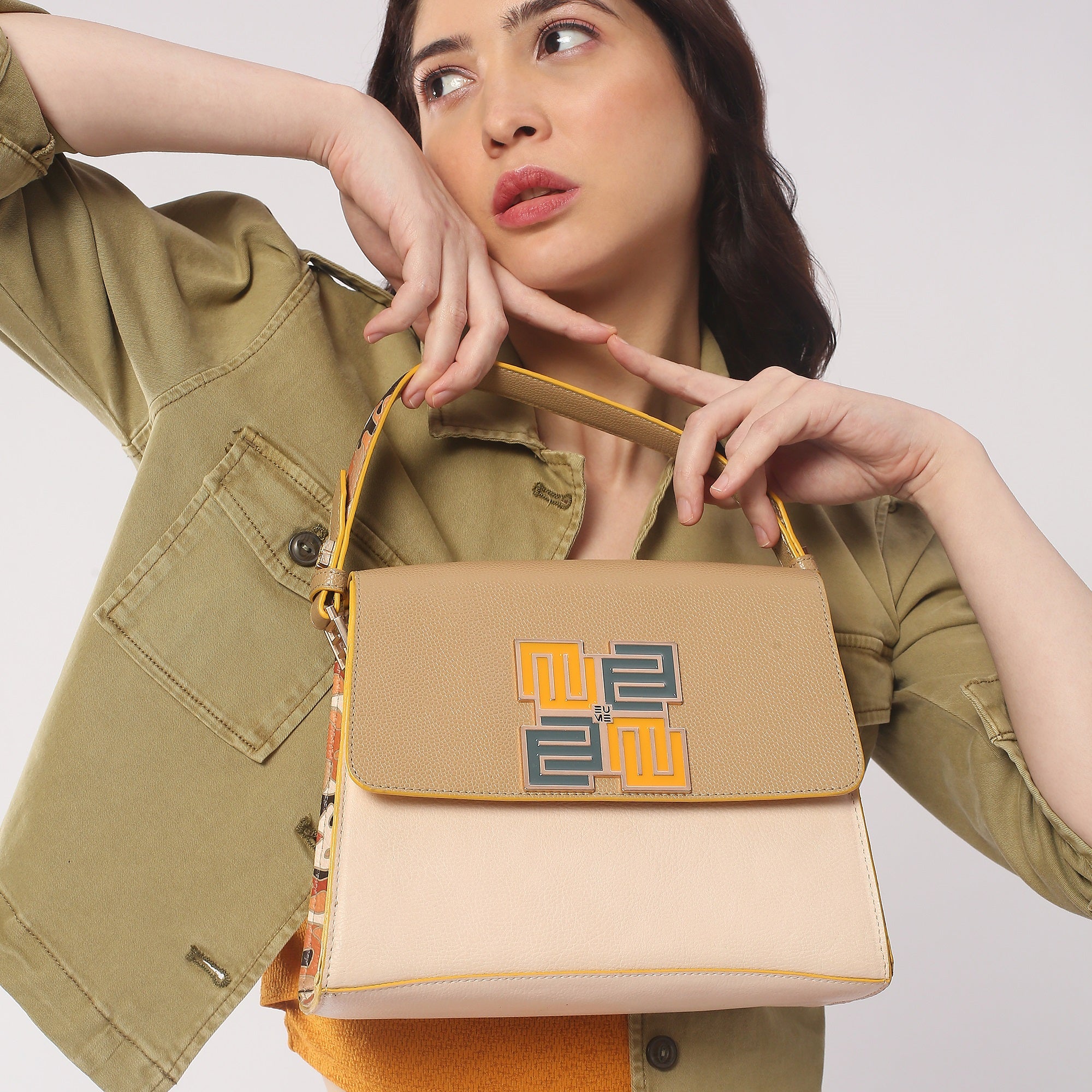 EUME Espresso Satchel Bag