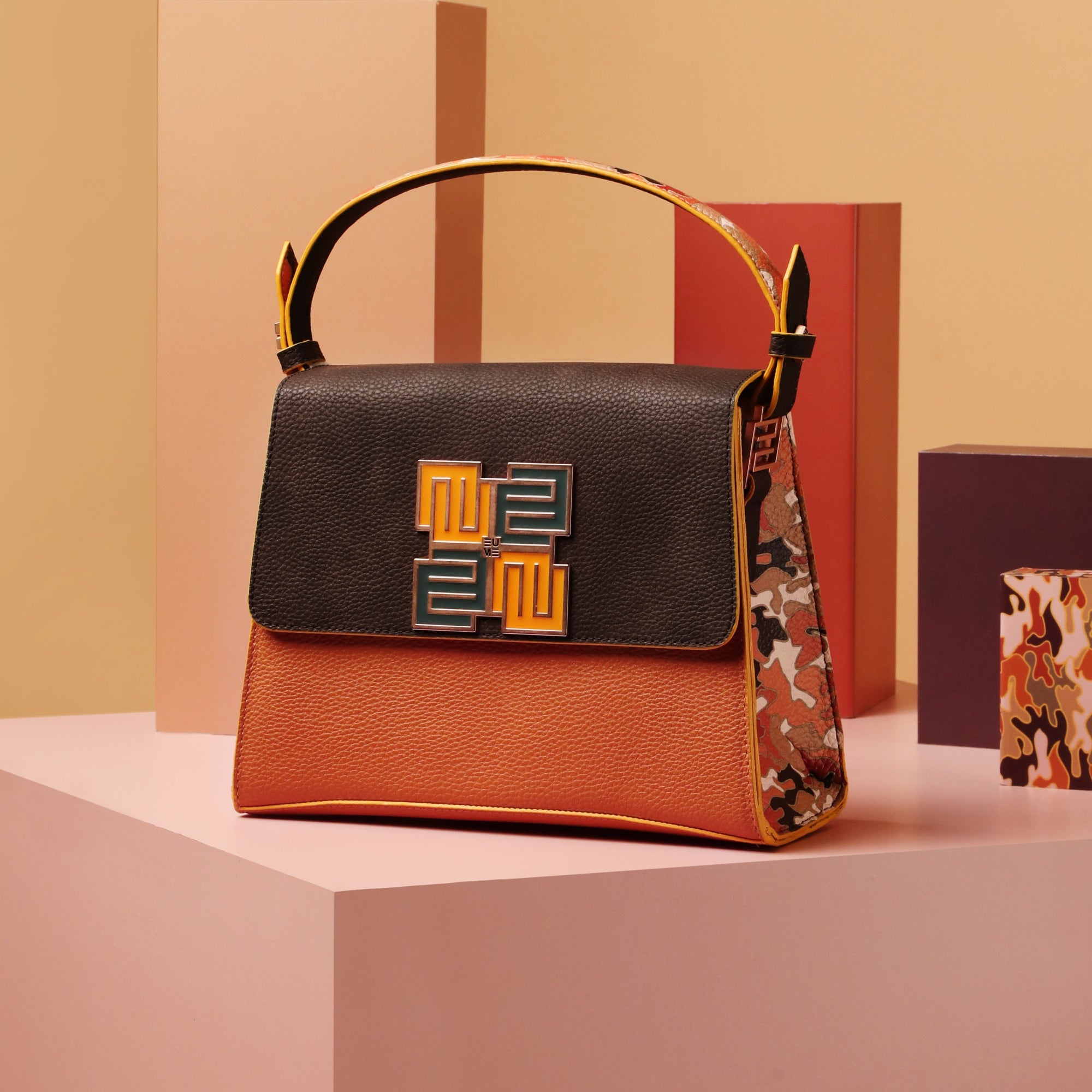 EUME Espresso Satchel Bag