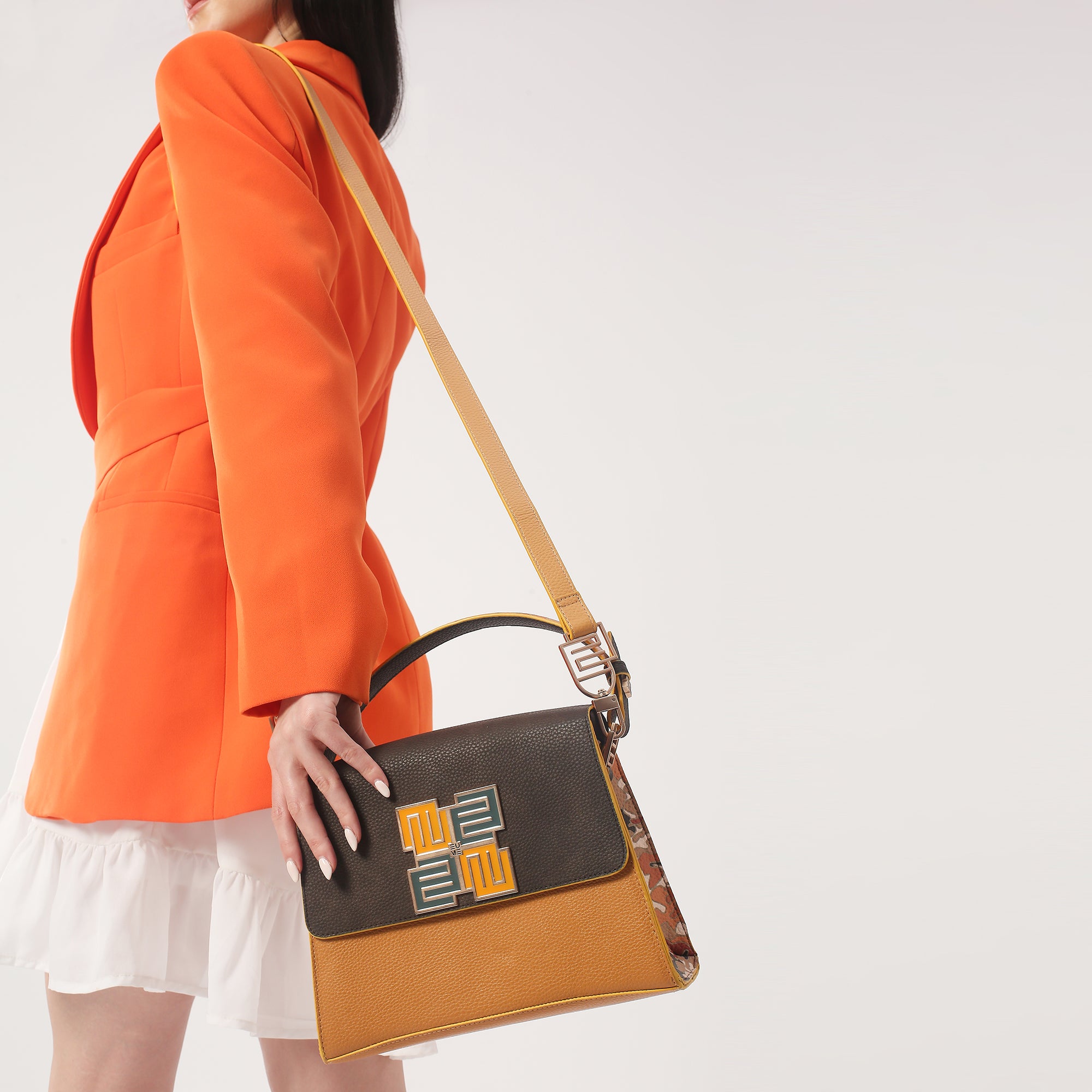 EUME Espresso Satchel Bag
