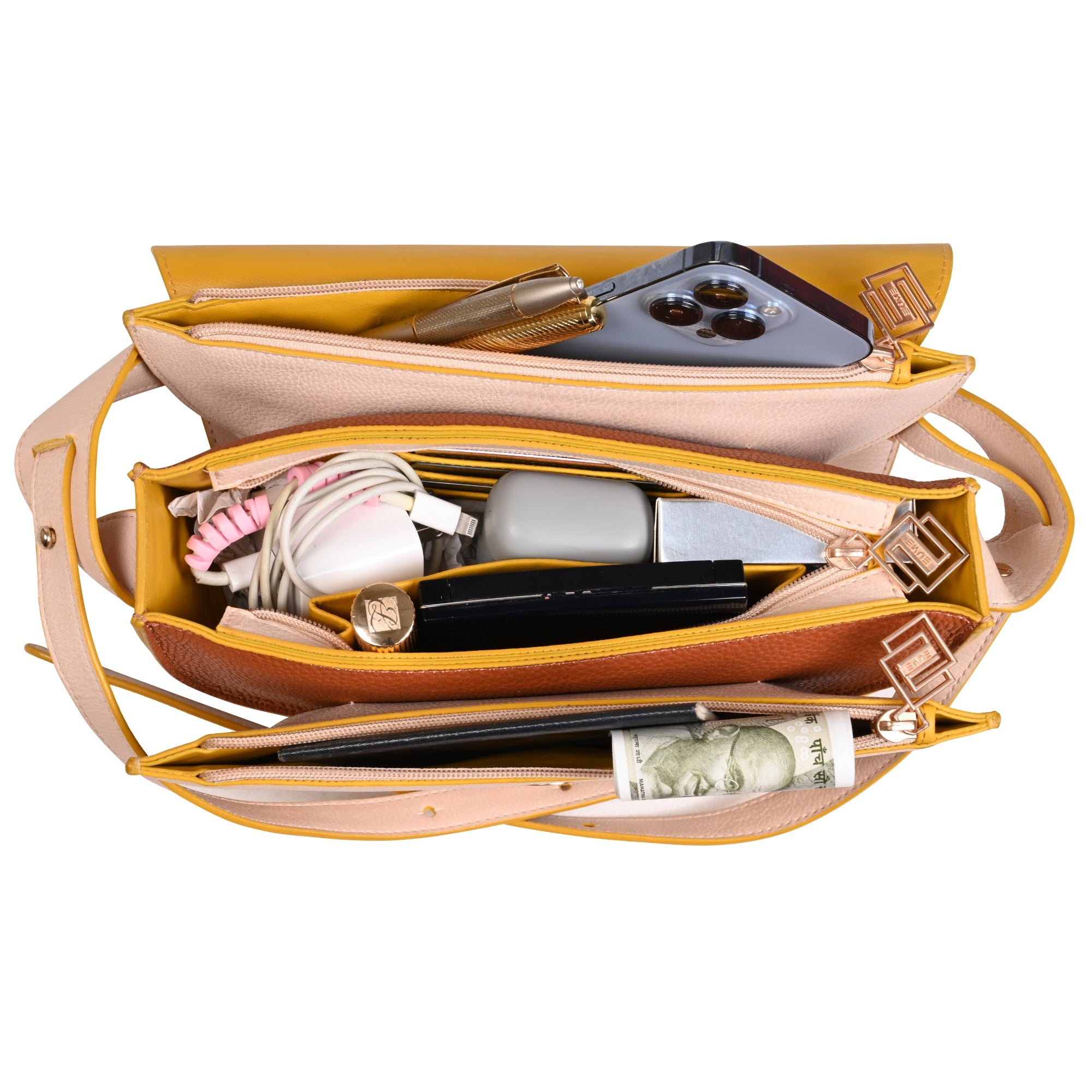EUME Pecan Saddle Bag