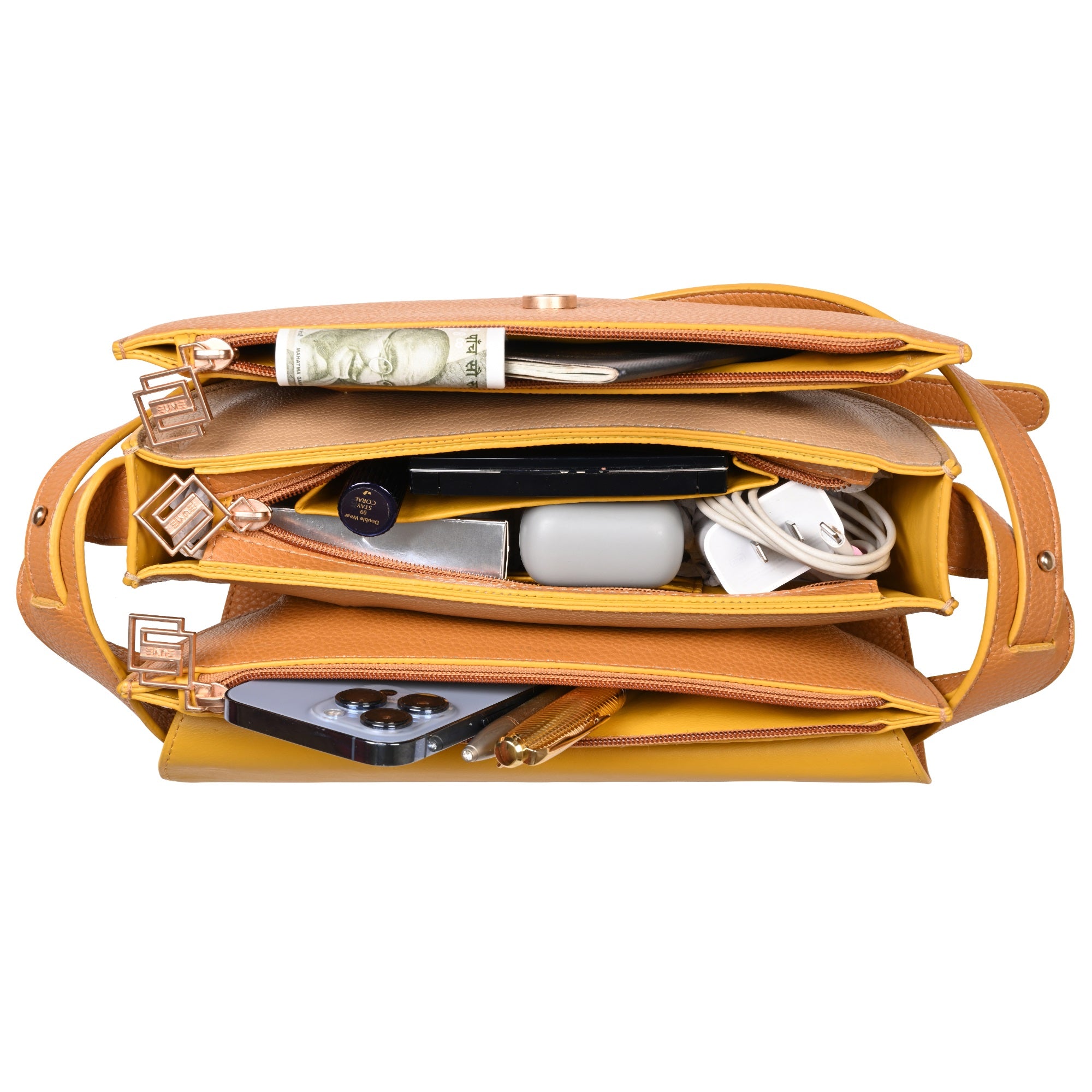EUME Pecan Saddle Bag