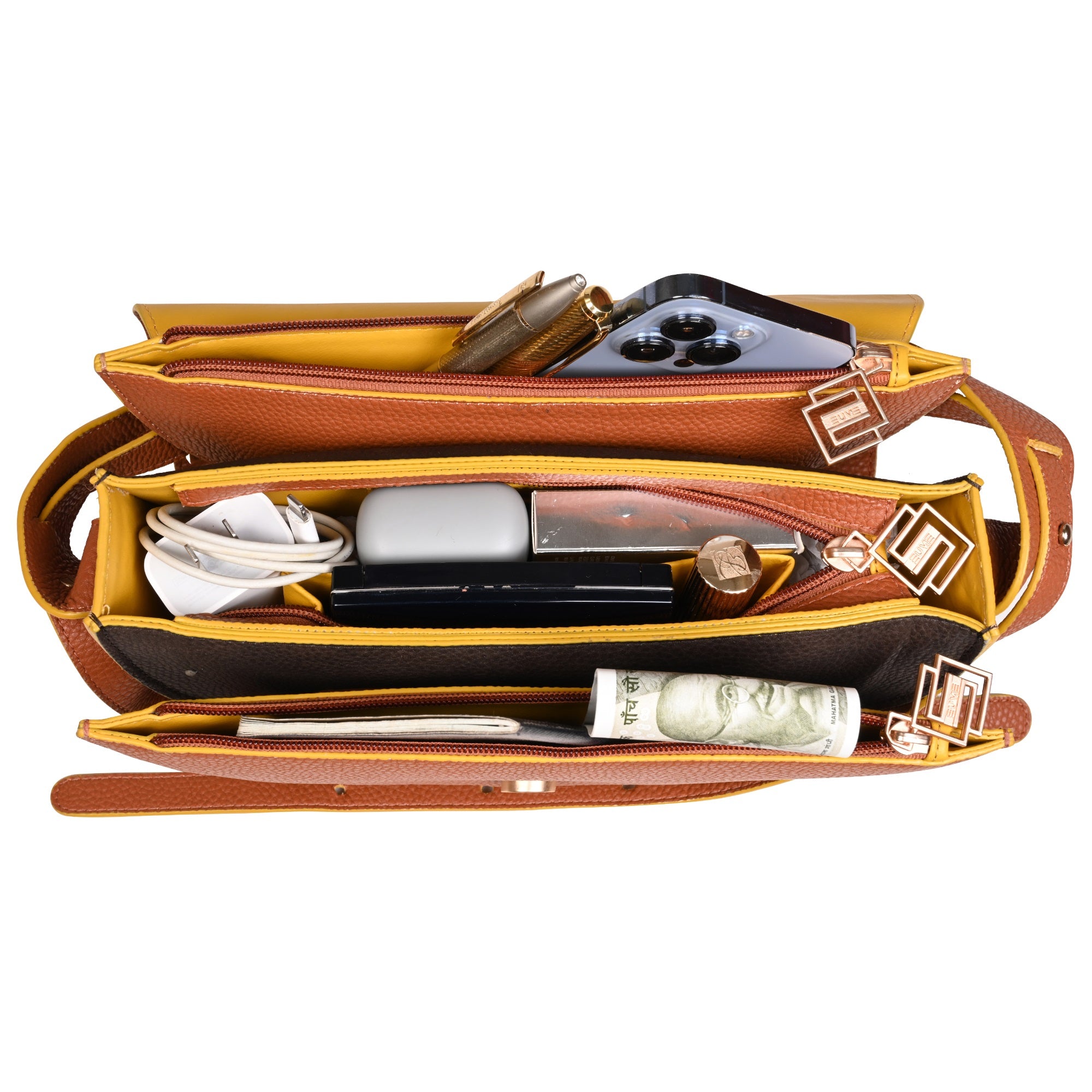 EUME Pecan Saddle Bag